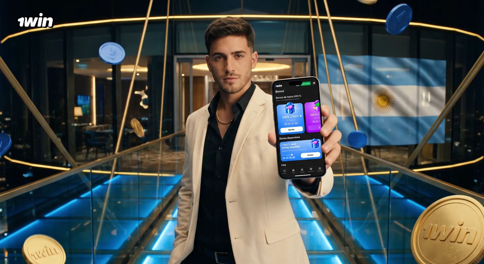 Vouchers y códigos de bonificación de 1win